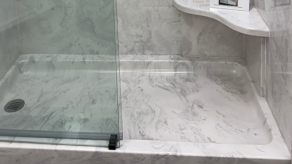 Shower low step